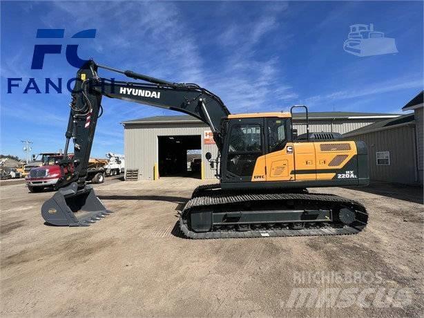 Hyundai 220lc Pelle sur chenilles