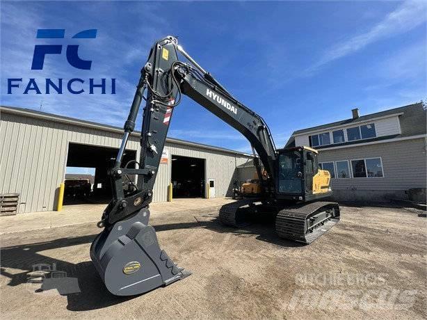 Hyundai 220lc Pelle sur chenilles