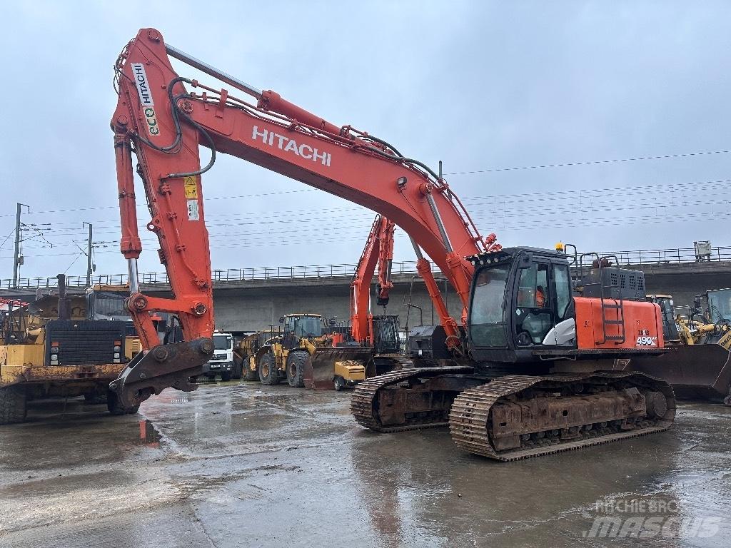 Hitachi ZX 490 LCH Pelle sur chenilles