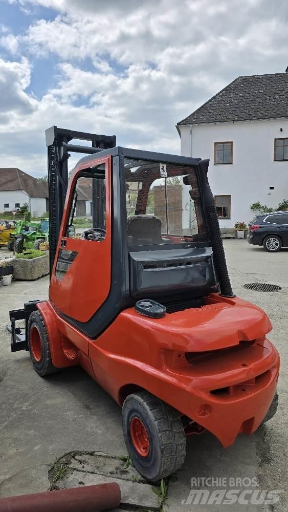 Linde H35D Stapler Gerbeur accompagnant