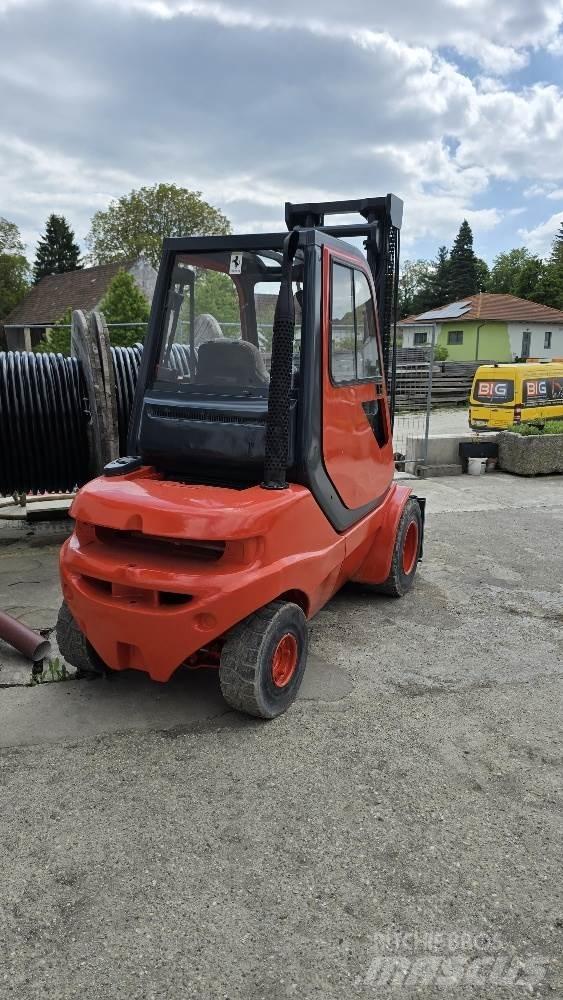 Linde H35D Stapler Gerbeur accompagnant