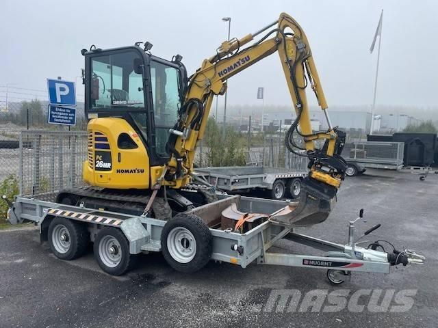 Komatsu PC 26 MR-5 Mini pelle < 7t
