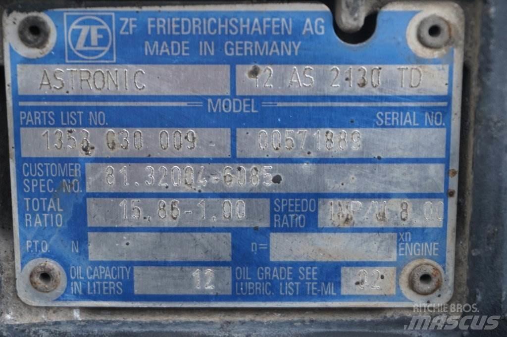 ZF 12AS2130DD TGX Boîte de vitesse