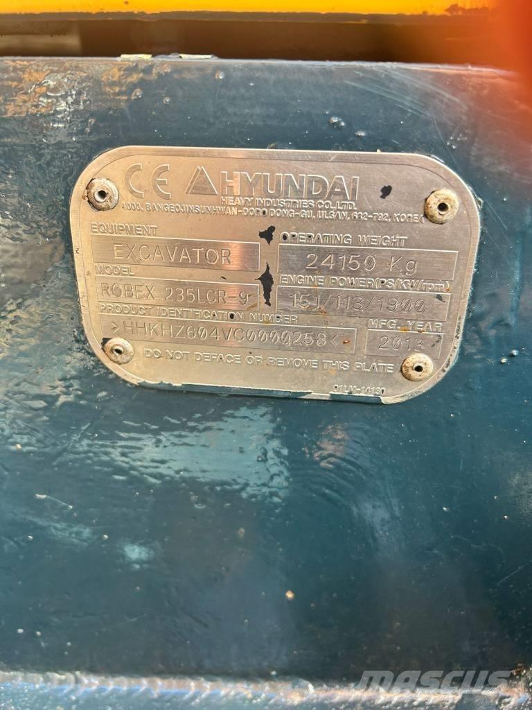 Hyundai 235 LCR-9 Abatteuse