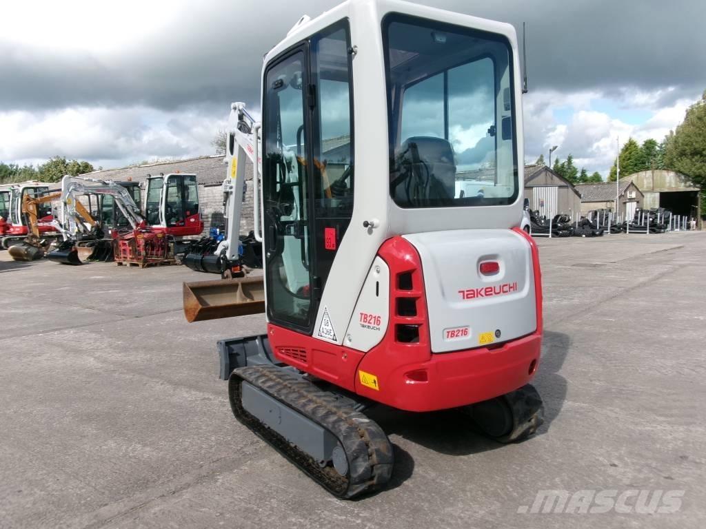 Takeuchi TB 216 Mini pelle < 7t