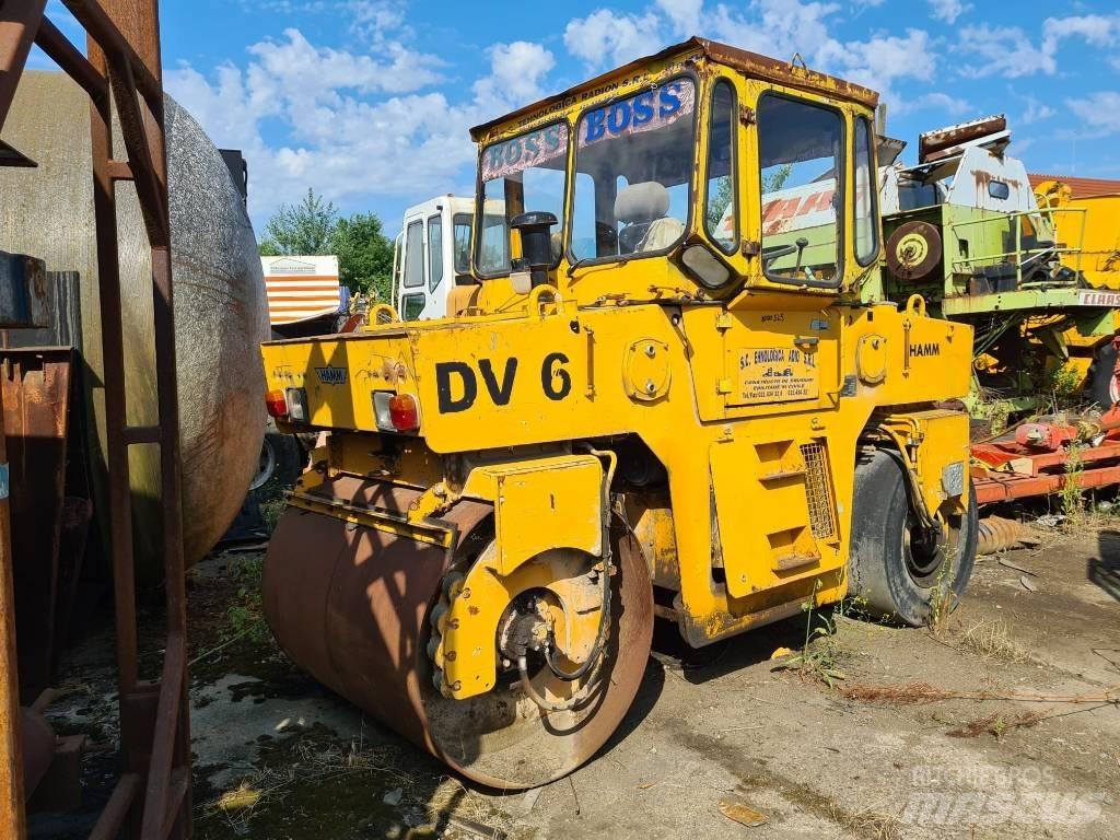 Hamm DV6K Rouleaux tandem