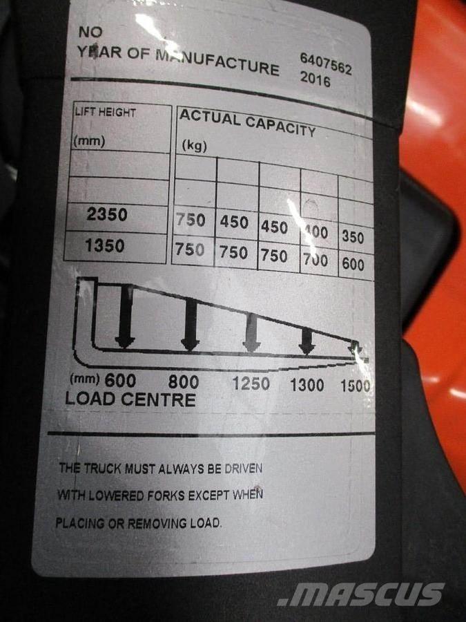 BT SPE120 XR Transpalette accompagnant porté debout