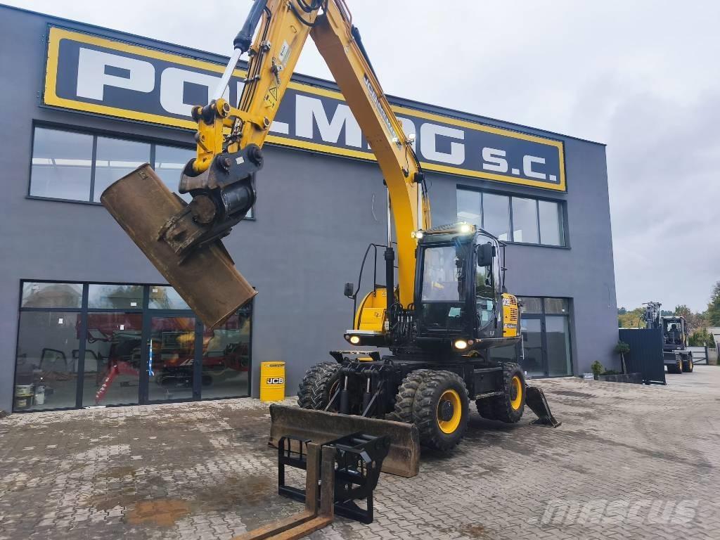 JCB JS 160 W Pelle sur pneus