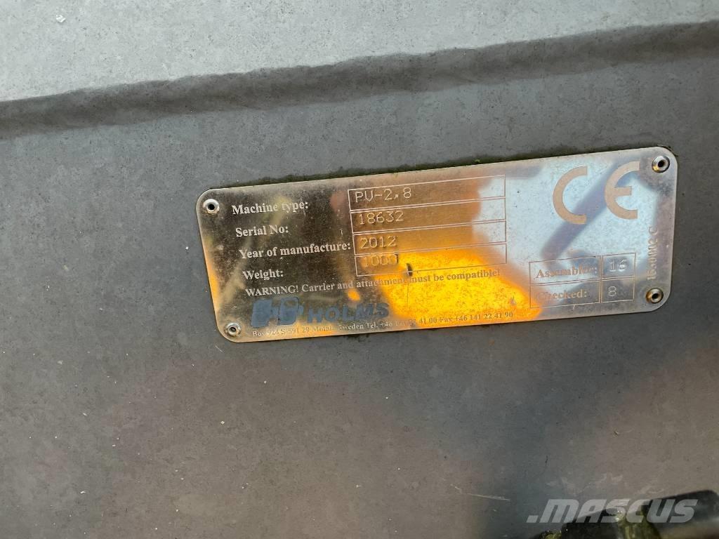 Holms Vikplog 2,8m. Chasse neige