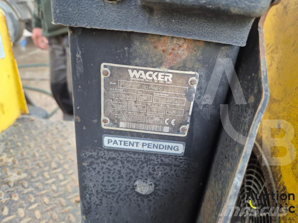 Wacker RD11AEC Autres rouleaux