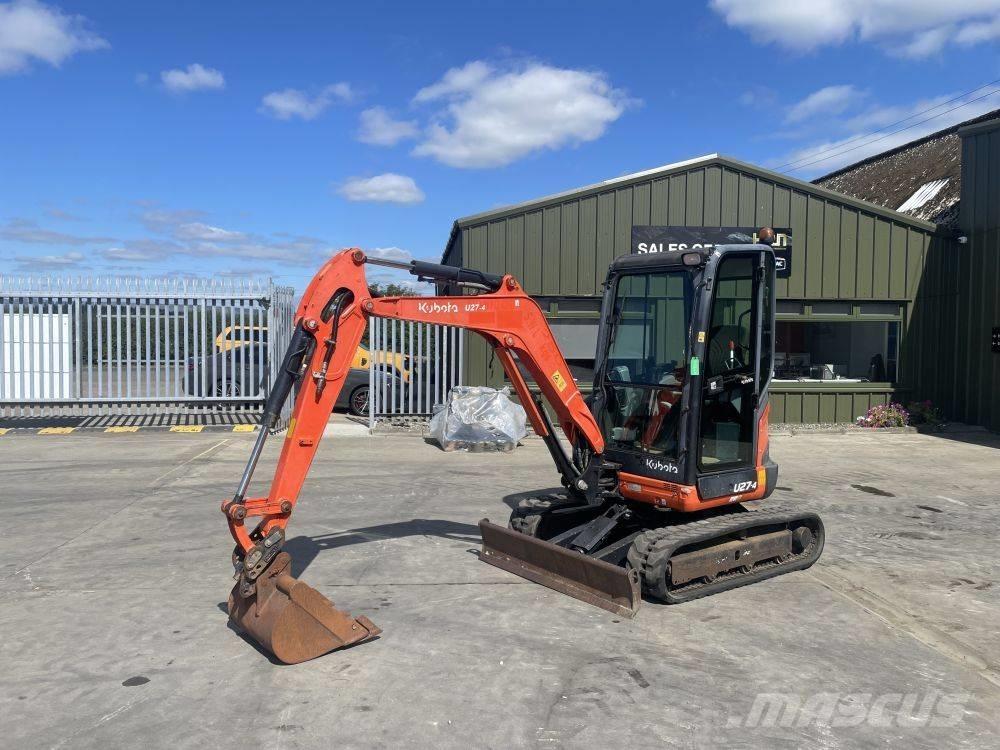 Kubota U 27-4 Mini pelle < 7t
