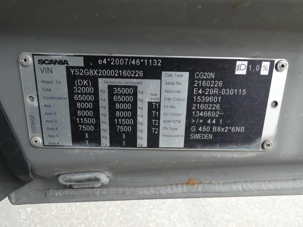 Scania G 450 Châssis cabine