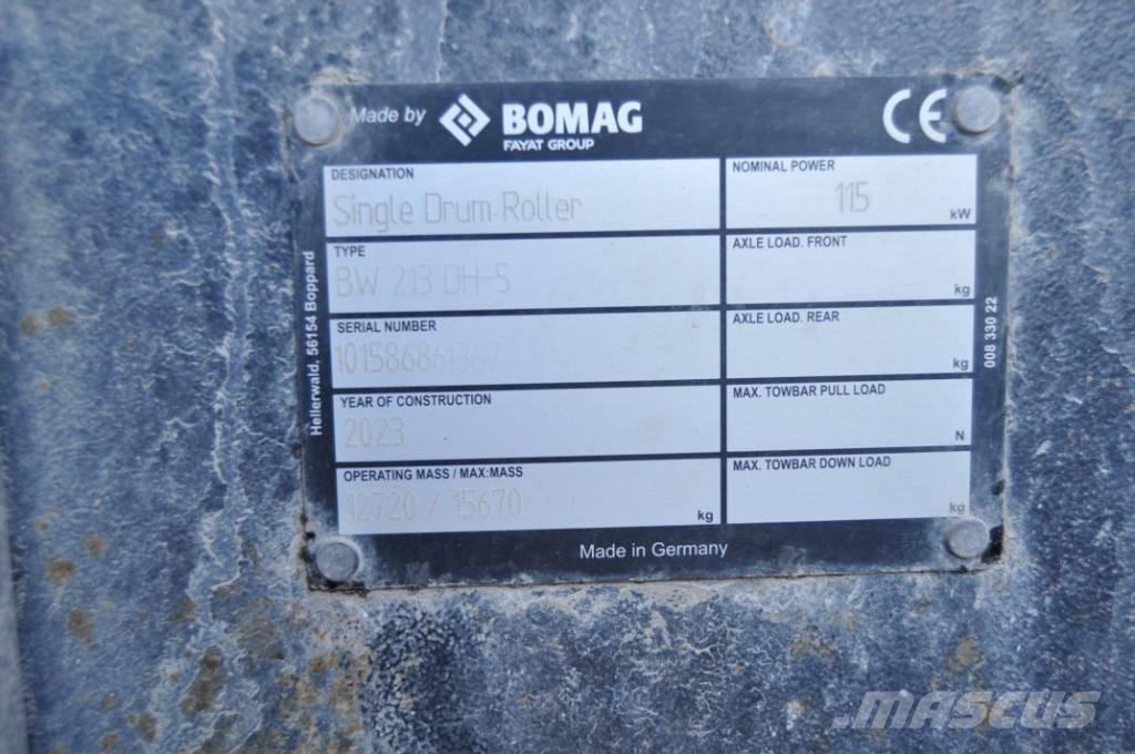 Bomag BW 213 D H-5 Rouleaux monocylindre