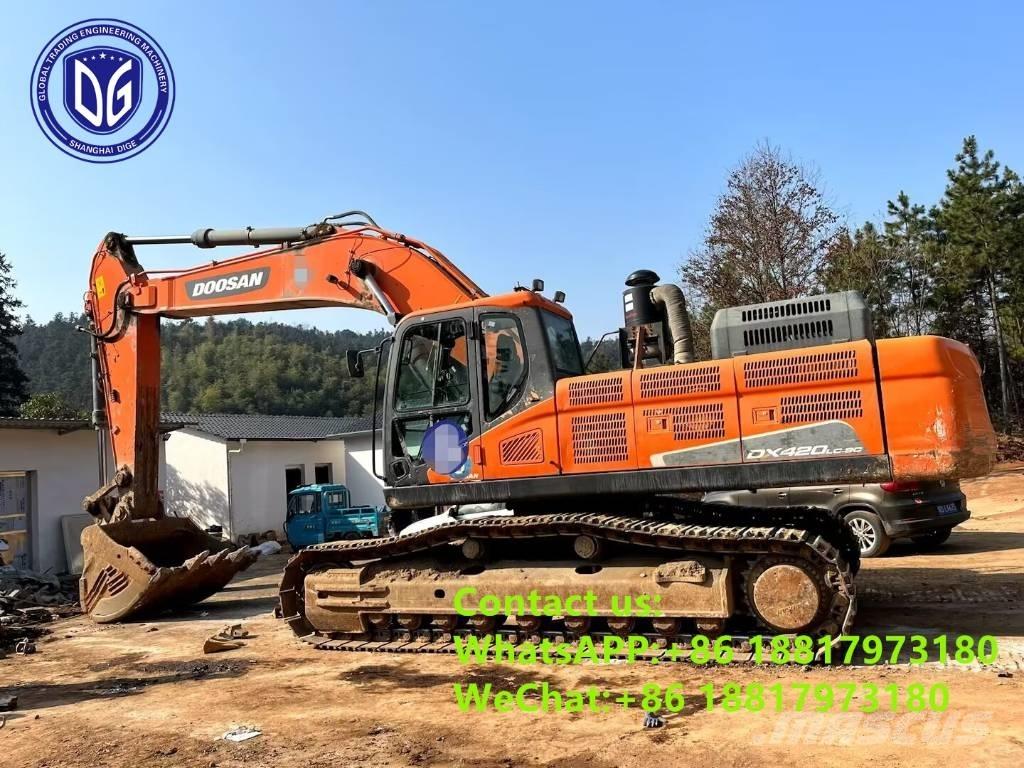 Doosan DX 420 LC Pelle sur chenilles