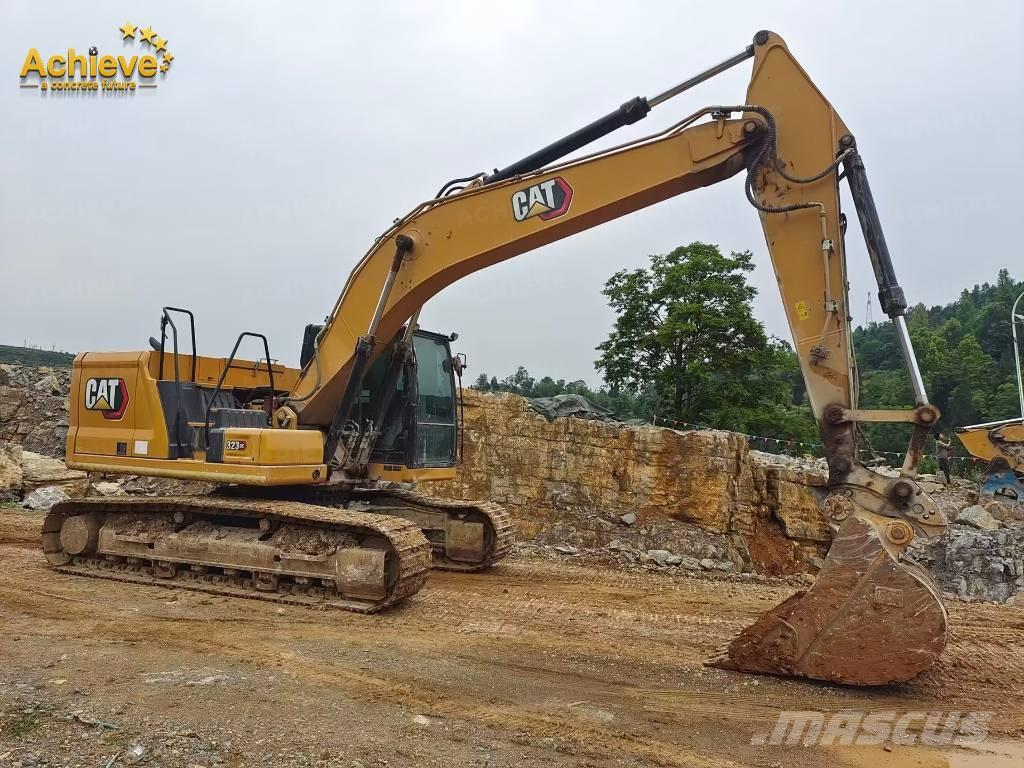 CAT 323 gc Pelle sur chenilles