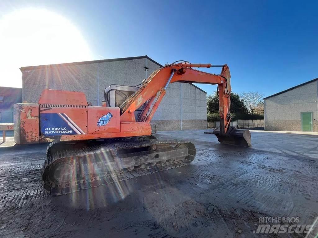 Fiat Hitachi LC200 Pelle sur chenilles