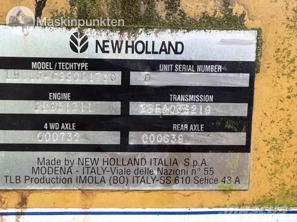 New Holland LB 115 Tractopelle