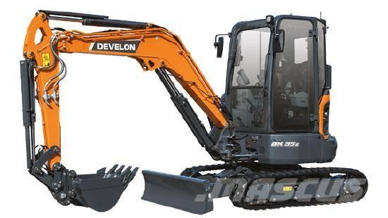 Develon DX 35 Z-7 Mini pelle < 7t