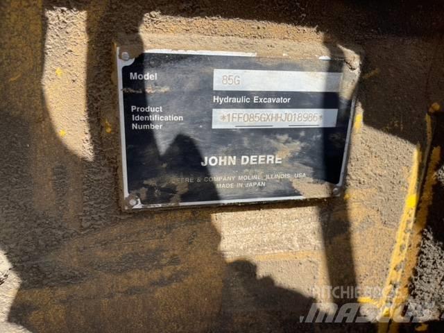 John Deere 85G Mini pelle < 7t