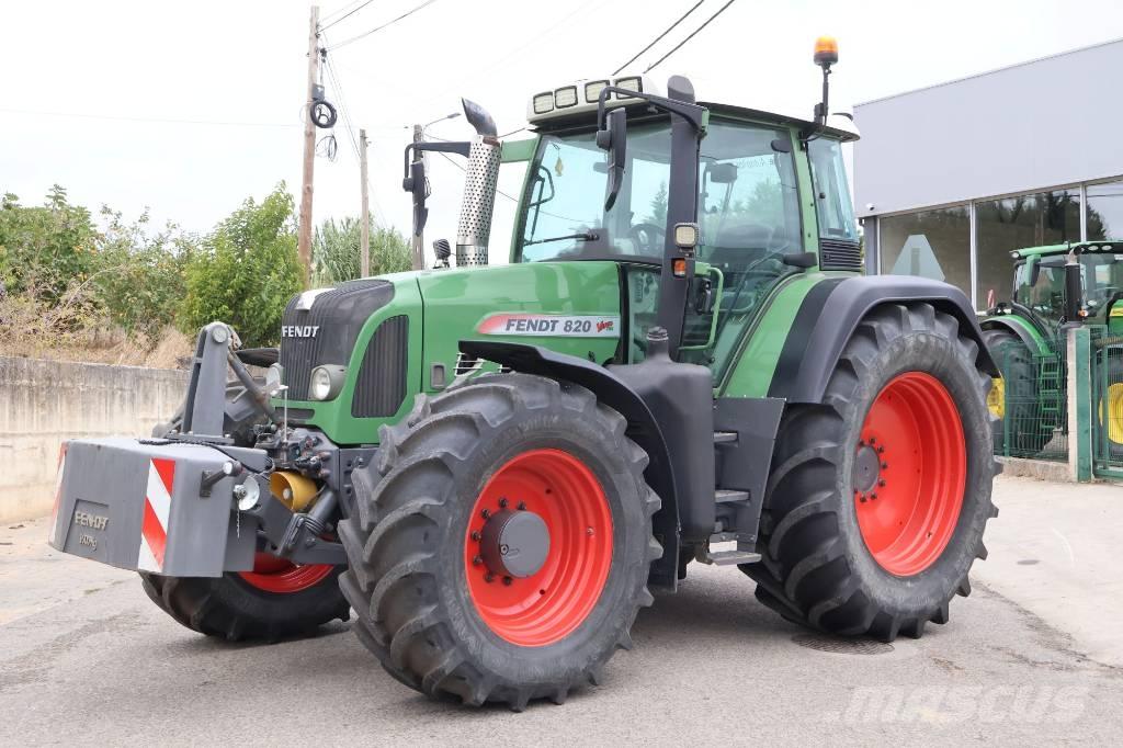 Fendt 820 Vario TMS Tracteur