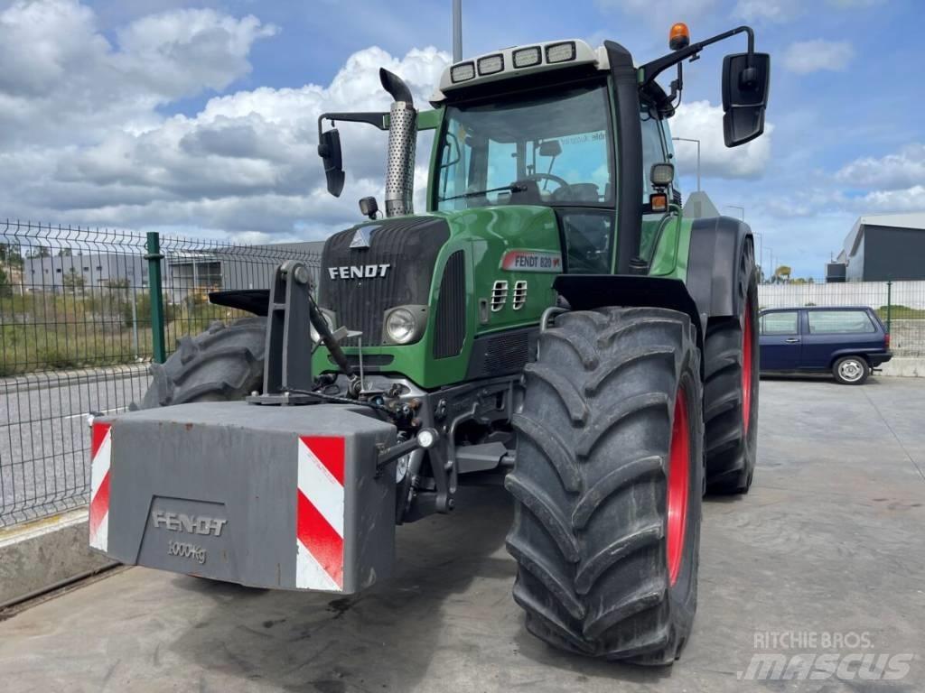 Fendt 820 Vario TMS Tracteur