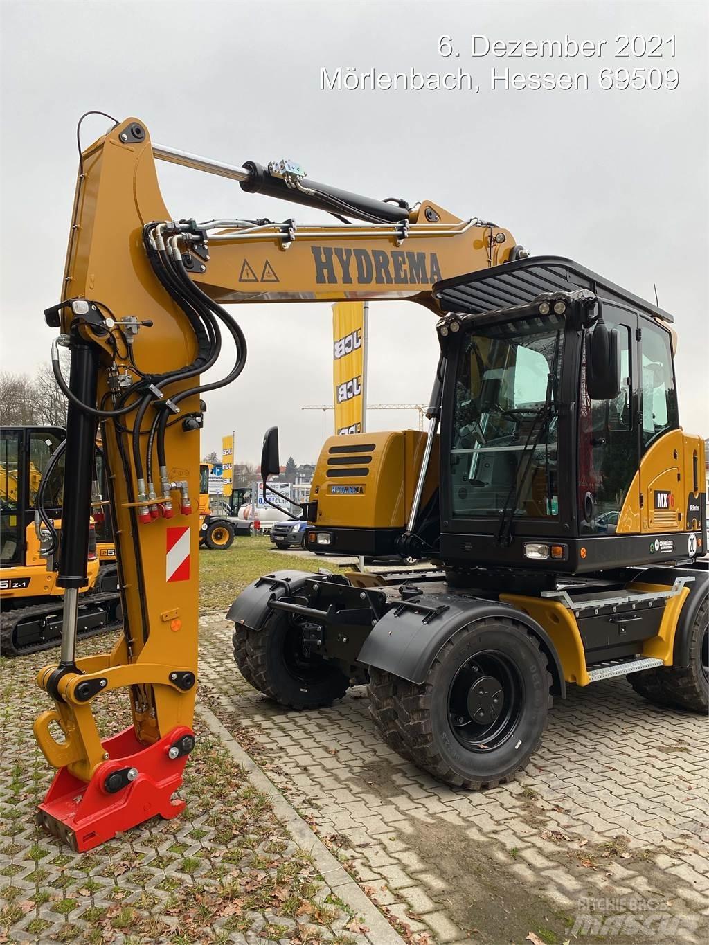 Hydrema MX16G Pelle sur pneus