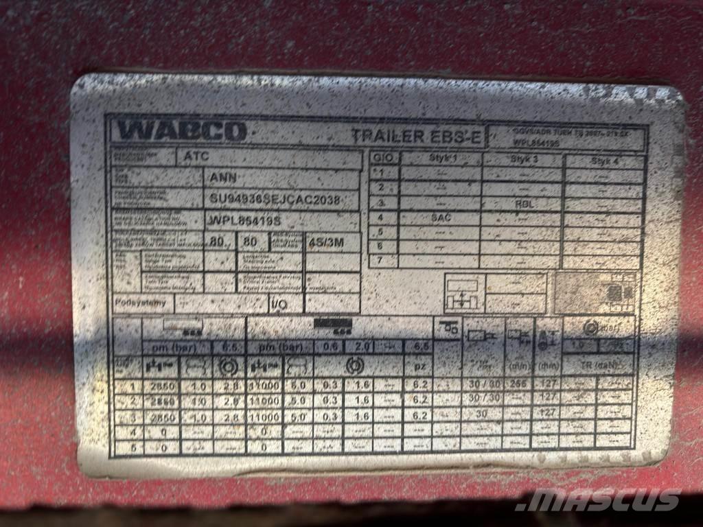 ATC ANN Semi remorque surbaissée