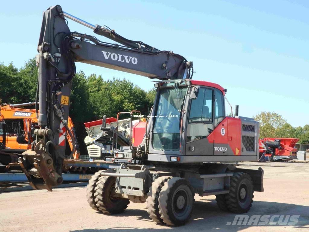 Volvo EW 180 E Pelle sur pneus