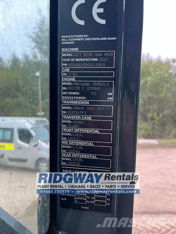 Bell B 20 Tombereau articulé