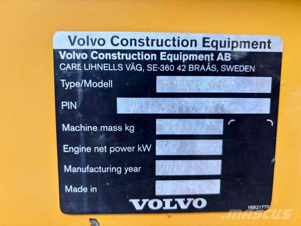 Volvo A 40 F Tombereau articulé