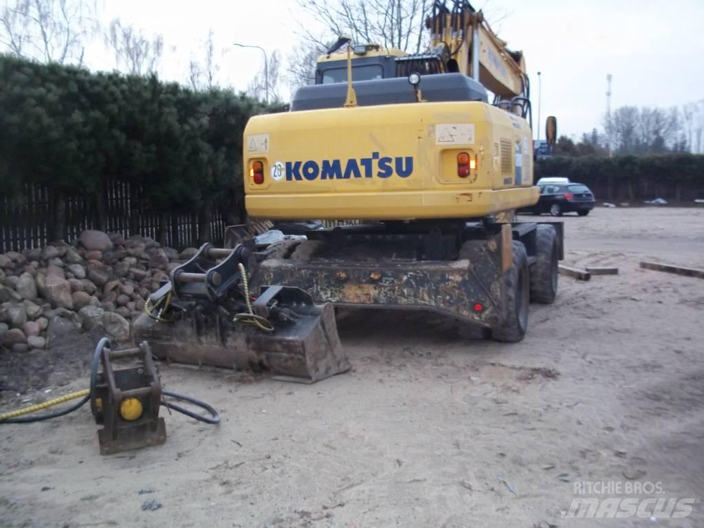 Komatsu PW 180-7 Pelle sur pneus