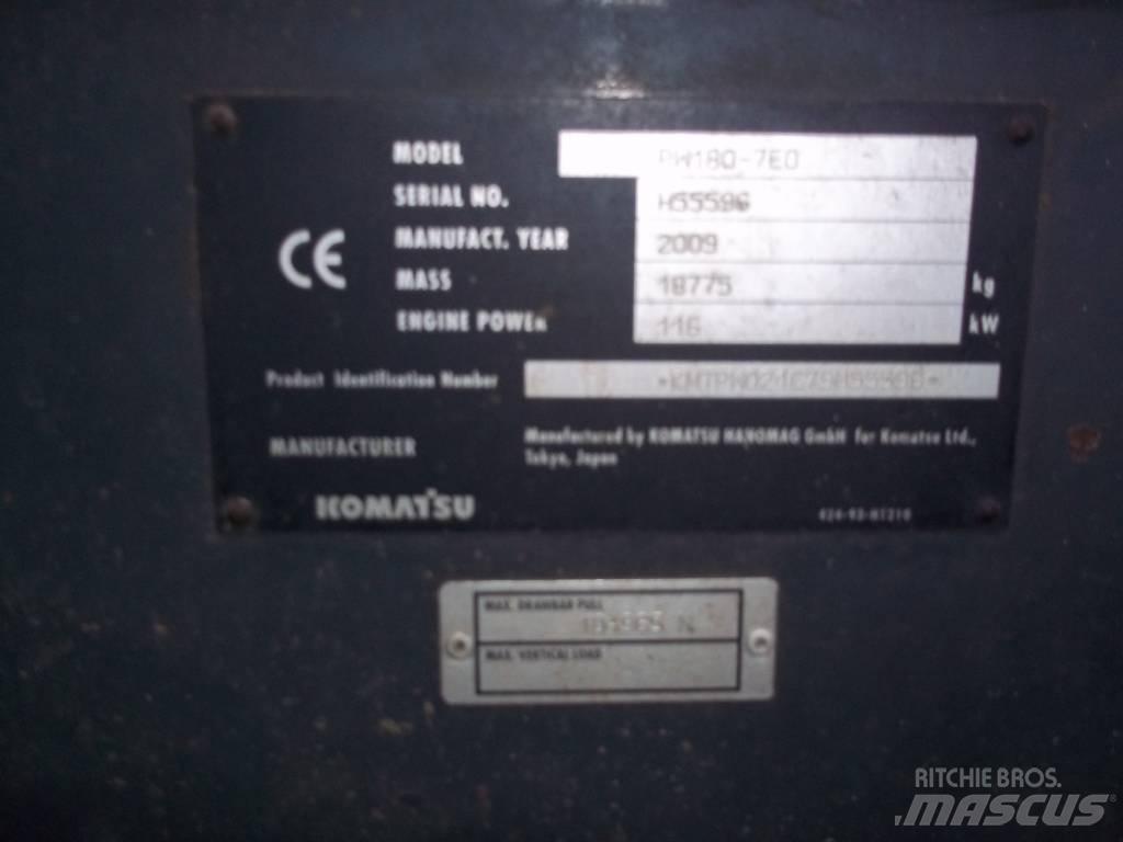 Komatsu PW 180-7 Pelle sur pneus
