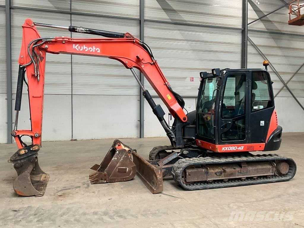 Kubota KX 080-4 A Mini pelle 7t-12t