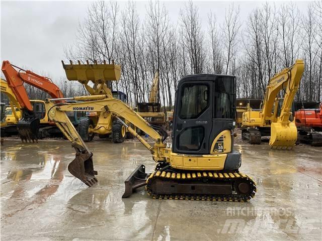 Komatsu PC35MR-2 Mini pelle < 7t