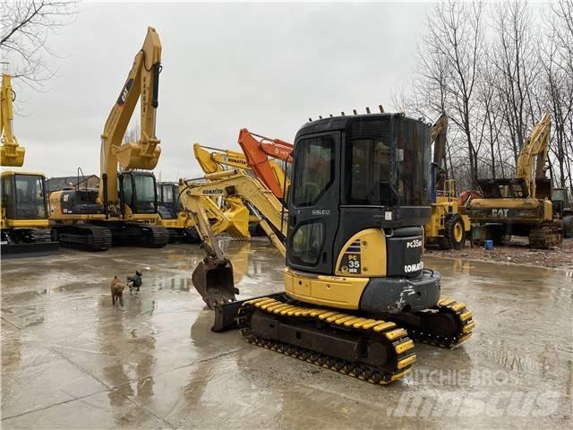 Komatsu PC35MR-2 Mini pelle < 7t