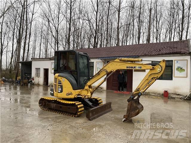 Komatsu PC35MR-2 Mini pelle < 7t
