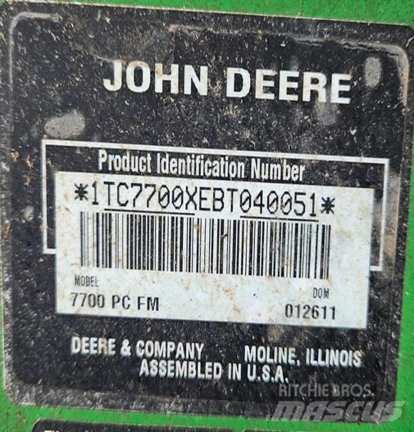 John Deere 7700 Tondeuses pour fairway