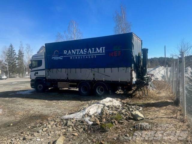Scania R 12 LB Camion à rideaux coulissants (PLSC)