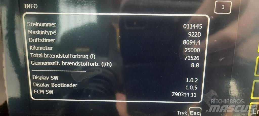 Hydrema 922D 2,55 Tombereau