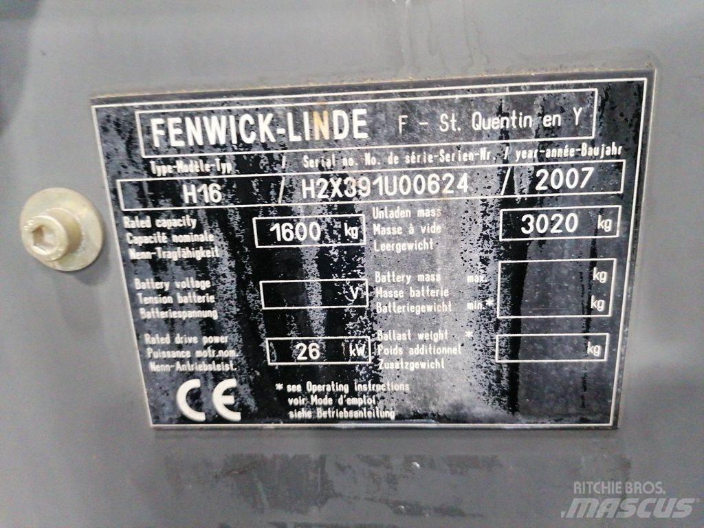 Linde H16D Chariots diesel