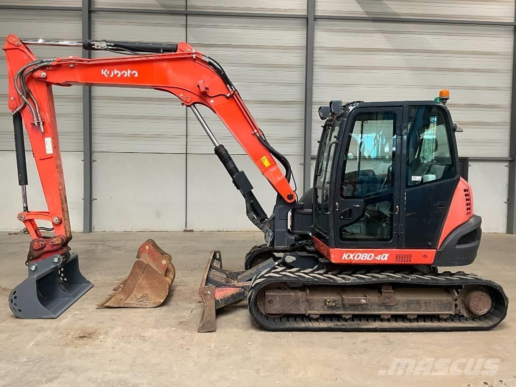 Kubota KX 080-4 A Mini pelle 7t-12t