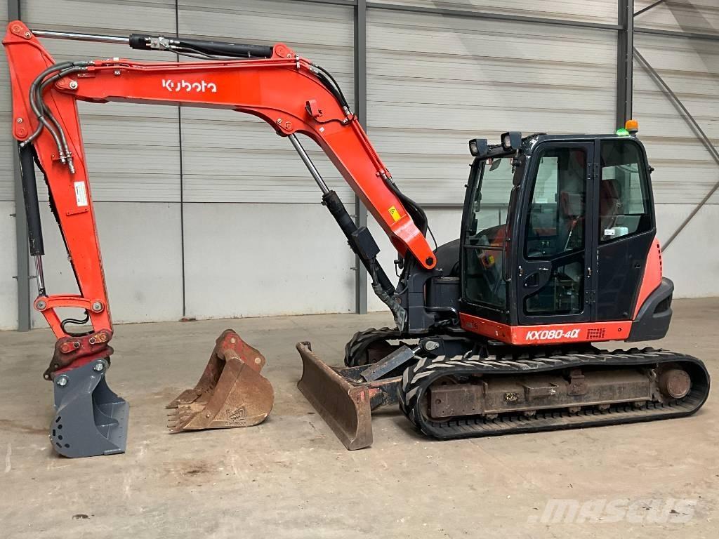 Kubota KX 080-4 A Mini pelle 7t-12t