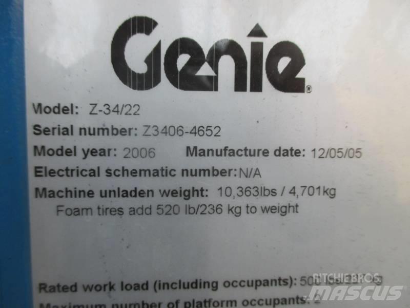 Genie Z 34/22 RT Nacelles articulées
