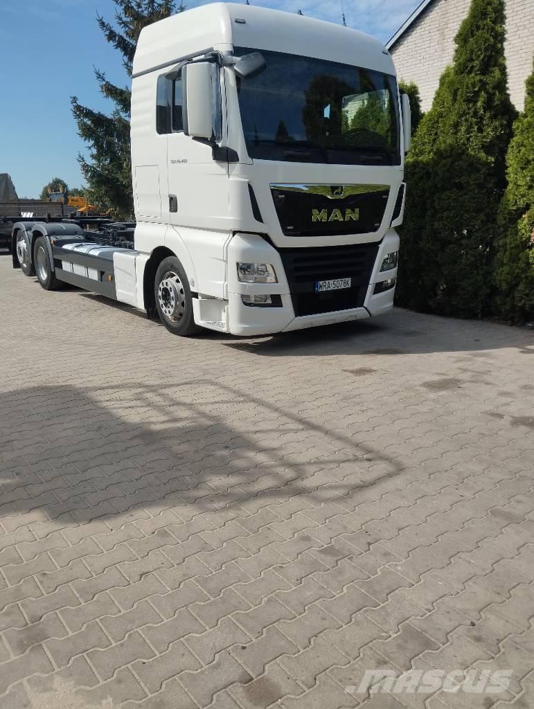 MAN TGX 26.460 Camion porte container