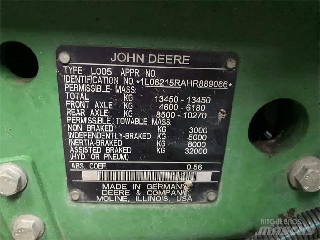 John Deere 6215R Tracteur