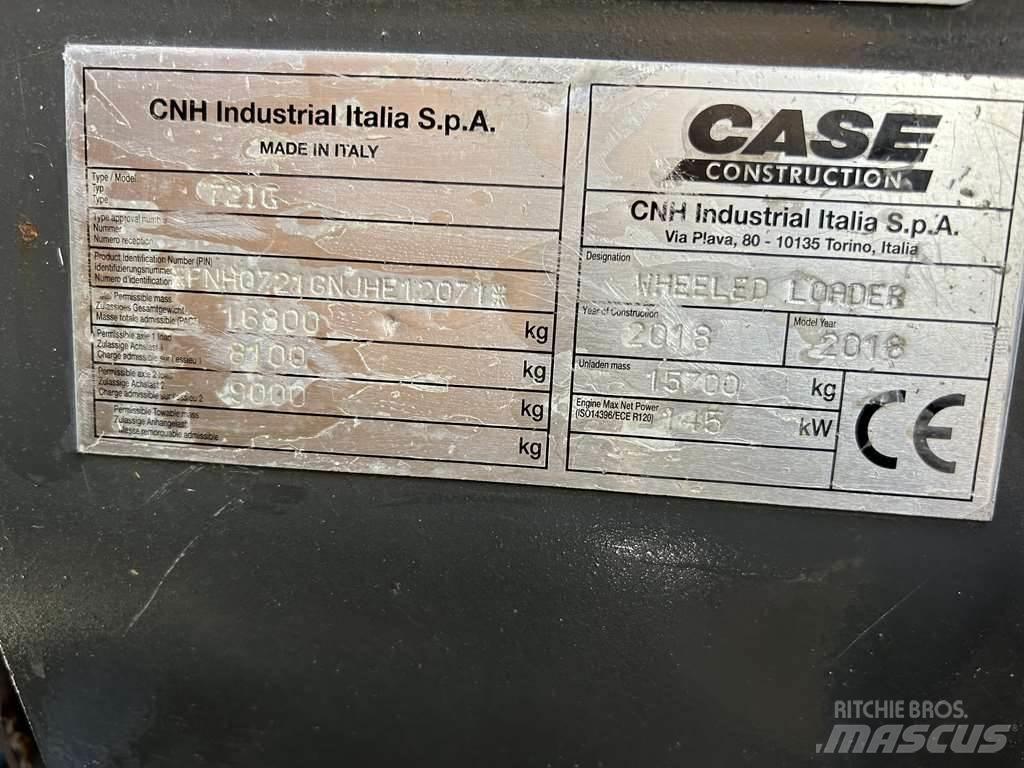 CASE 721G XR Chargeuse sur pneus