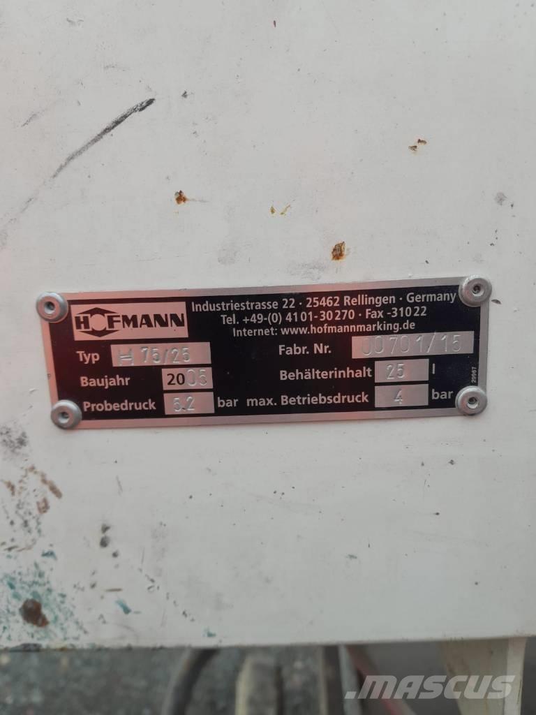 Hofmann H 75/25 Entretien du sol - Autres