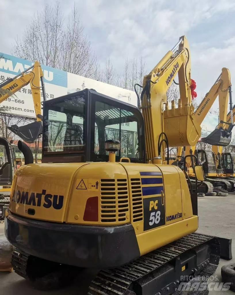 Komatsu PC 58 Mini pelle < 7t