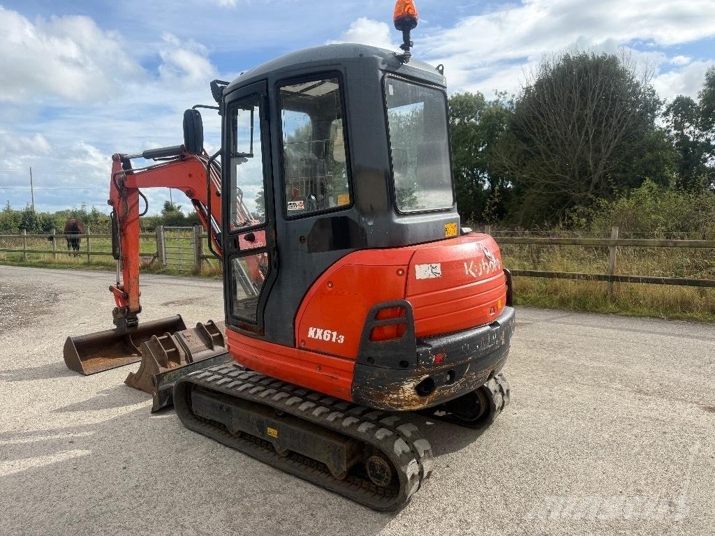Kubota KX 61-3 Mini pelle < 7t