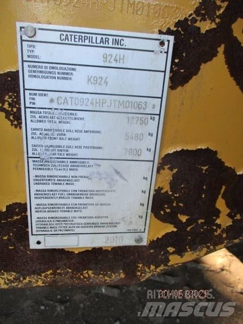 CAT 924 Chargeuse sur pneus